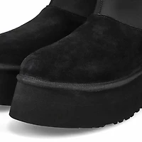 Women's Classic Mini Dipper Platform Boot - Black