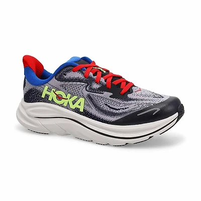 Kids' Clifton 10 Lace Up Performance Sneaker