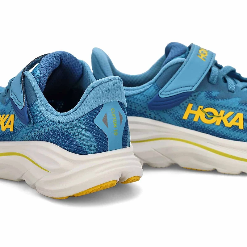 Kids'  Clifton 10 Performance Sneaker - Alpine Blu