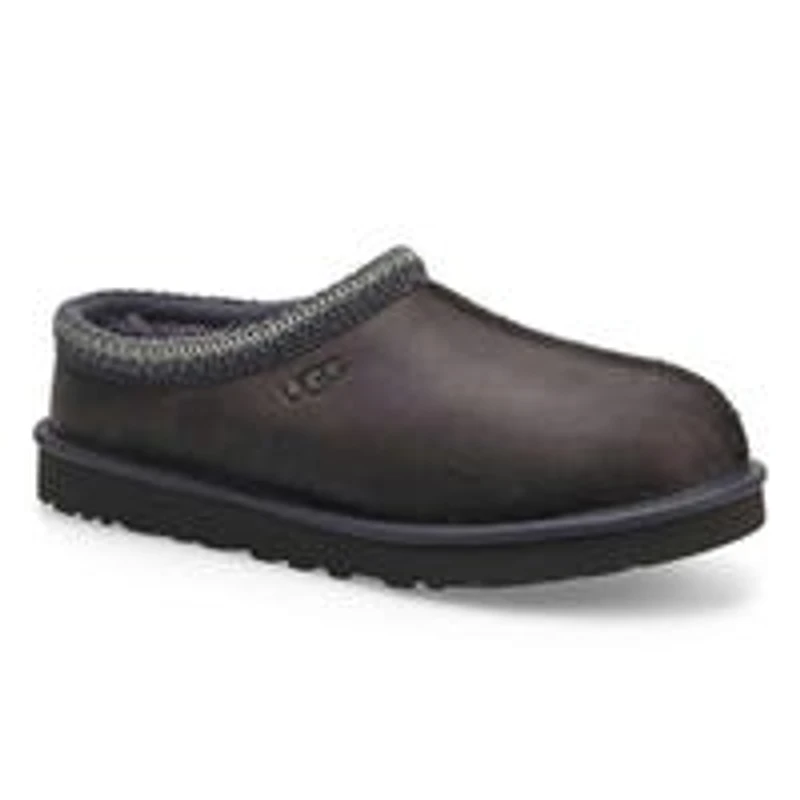 Pantoufle TASMAN ERA, obsidienne/chtaigne, hommes