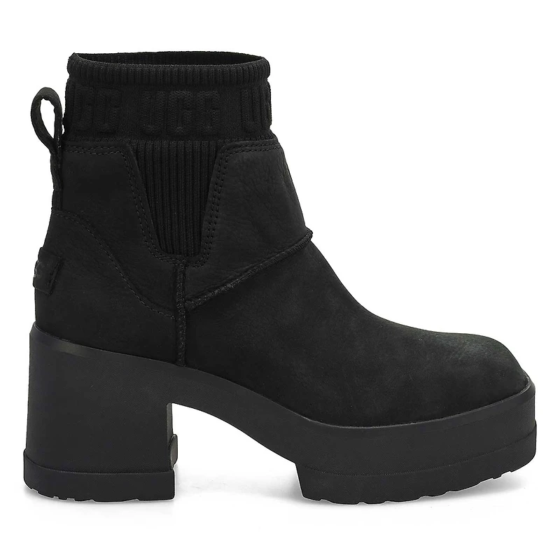 Botte Chelsea à plateforme MOXY CHELSEA, noir, fem