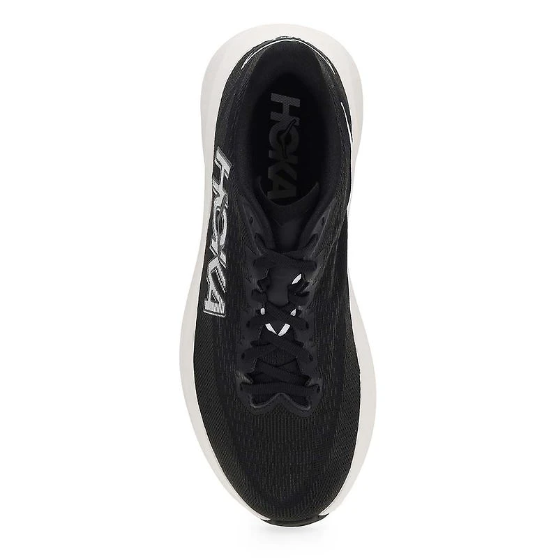Baskets de performance  lacets MACH 7, noir/blanc