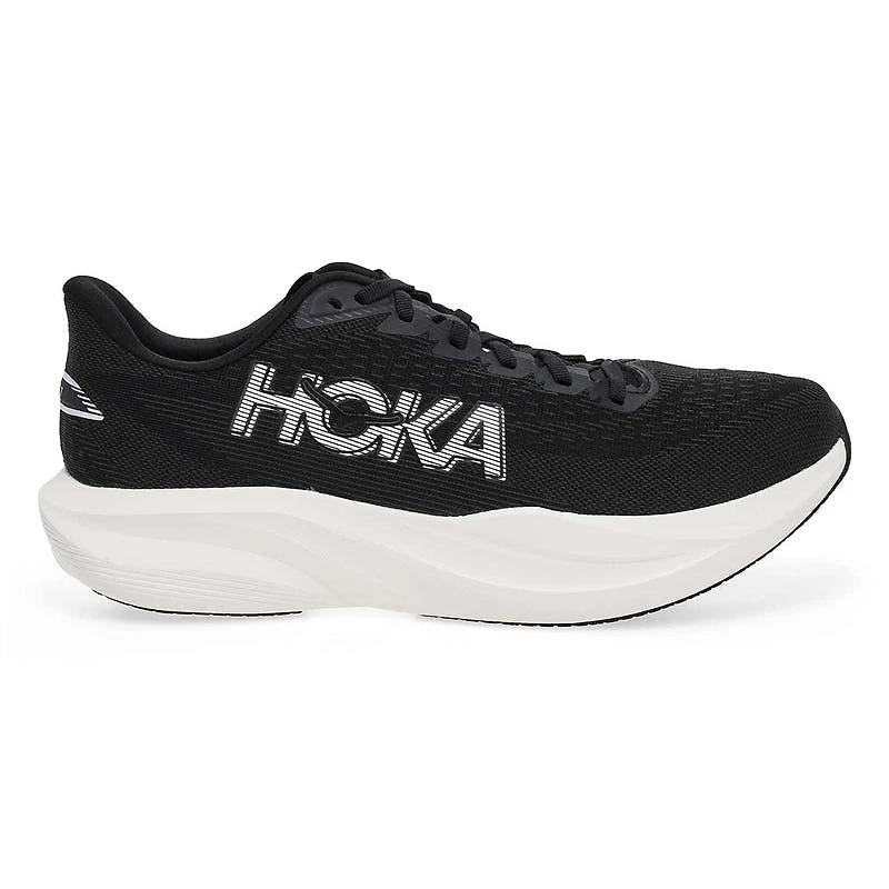Baskets de performance  lacets MACH 7, noir/blanc