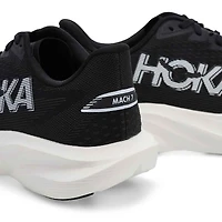 Men's Mach 7 Lace Up Performance Sneaker - Black/W