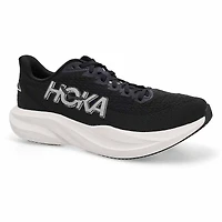 Baskets de performance  lacets MACH 7, noir/blanc