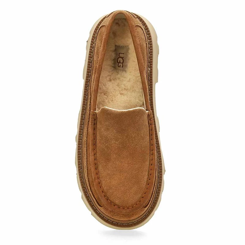Pantoufle ASCOT LUG, chtaigne, hommes