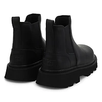 Men's Chelsea Lug Leather Boot - Black