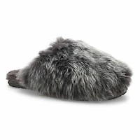 Women's  Scuffette Chalet Sheepskin Slipper - Char