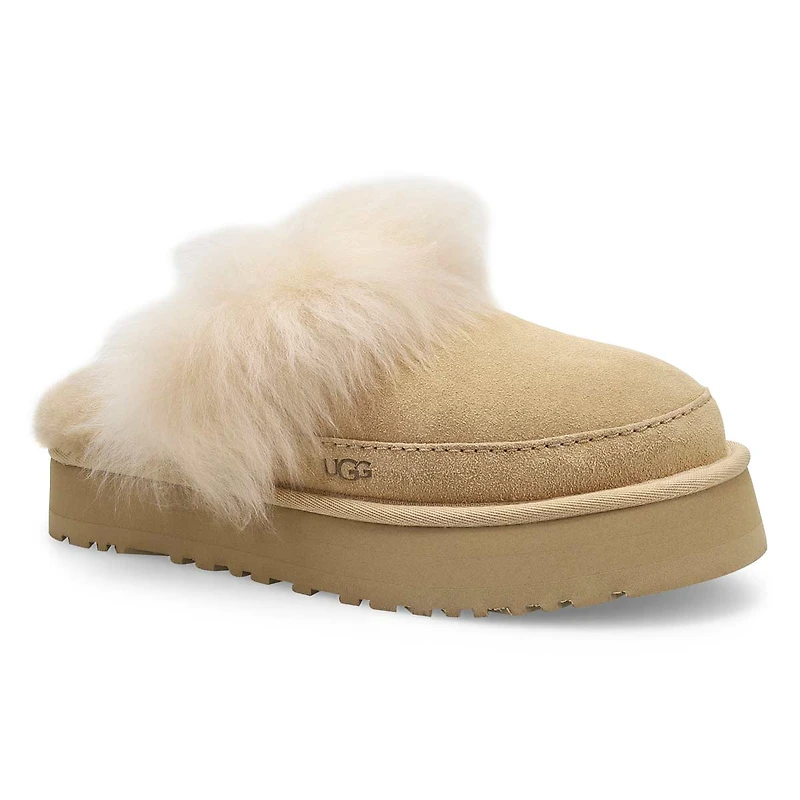 Women's Disquette Chalet Sheepskin Slipper - Sandc