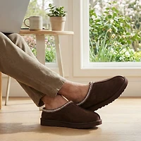 antoufle en peau de mouton TASMAN II, cacao saupou