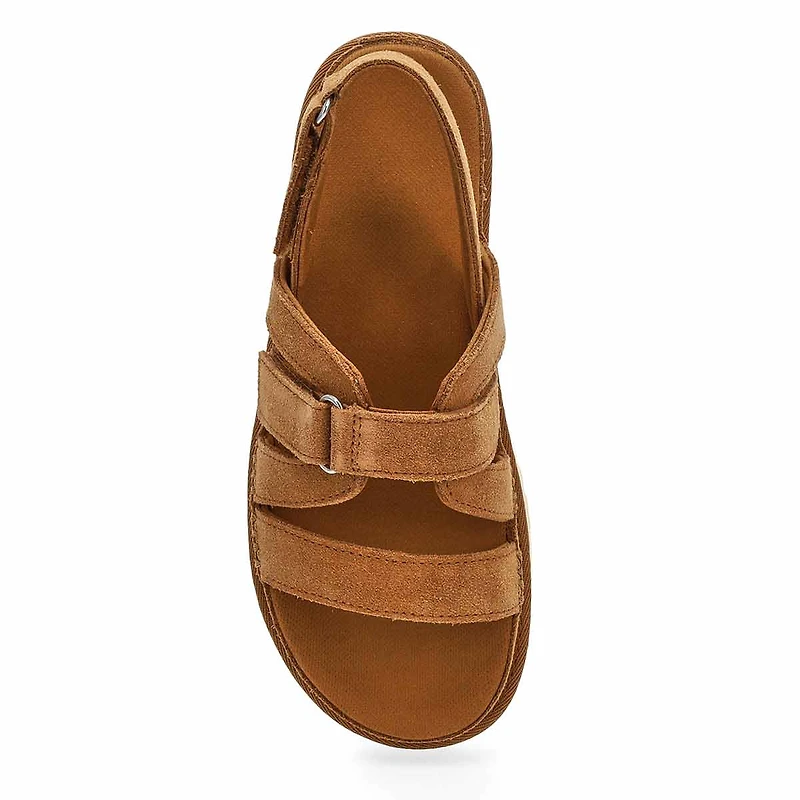 Women's Golden Star Gleam Platform Sandal - Chestn