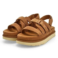 Women's Golden Star Gleam Platform Sandal - Chestn