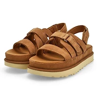 Sandale à plateforme GOLDEN STAR GLEAM, châtaigne,