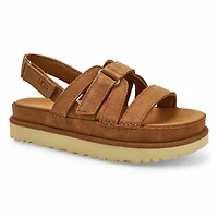 Women's Golden Star Gleam Platform Sandal - Chestn