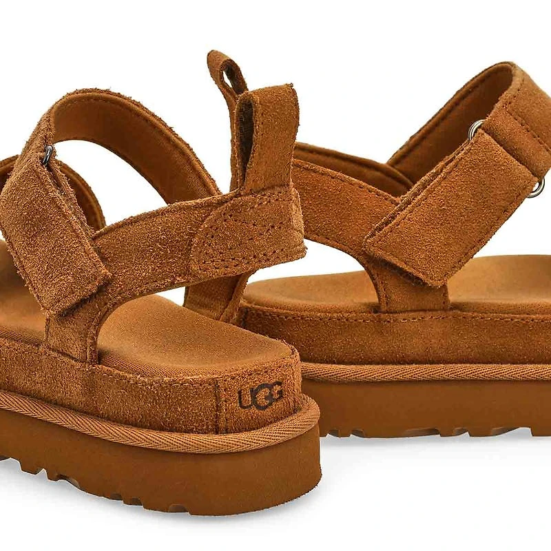 Women's Golden Star Artistitch Platform Sandal - C