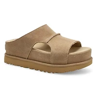 Sandale  plateforme GOLDEN STAR HI CUTOUT, sable,