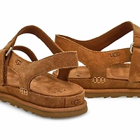 Women's  Golden Gaze Toe Post Sandal - Chestnut