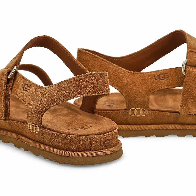 Women's Golden Gaze Toe Post Sandal - Chestnut
