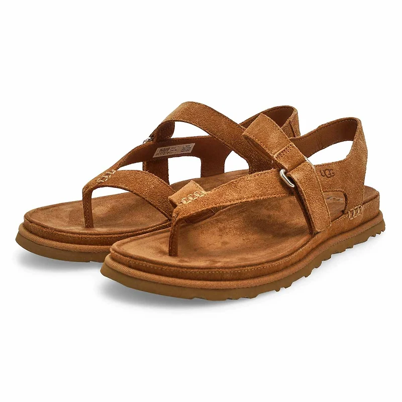Women's Golden Gaze Toe Post Sandal - Chestnut