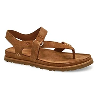 Women's  Golden Gaze Toe Post Sandal - Chestnut