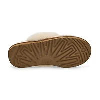 Kids'  Cozy II Knit Sheepskin Slipper - Cream