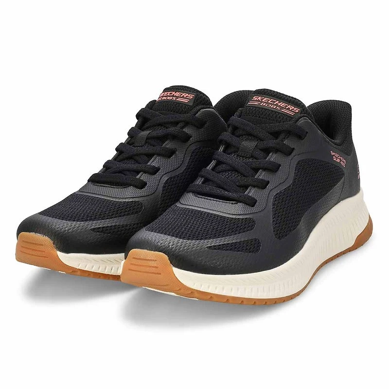 Women's Bobs Squad 4 Slip-Ins Sneaker - Black