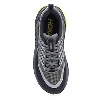 Men's Stinson 8 Performance Sneaker - Black/Hoka C