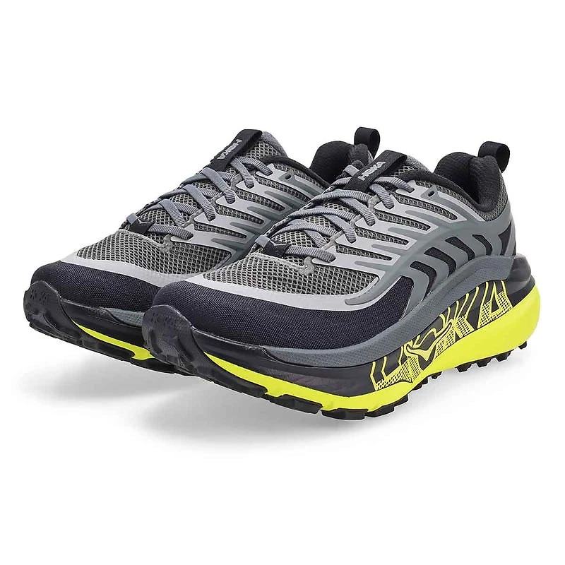 Men's Stinson 8 Performance Sneaker - Black/Hoka C
