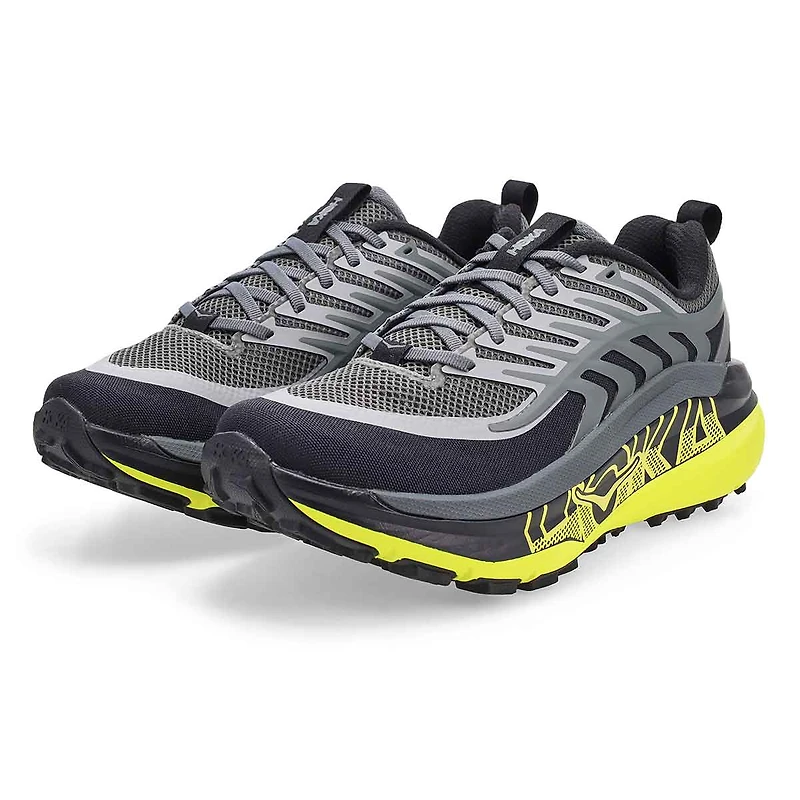 Men's Stinson 8 Performance Sneaker - Black/Hoka C