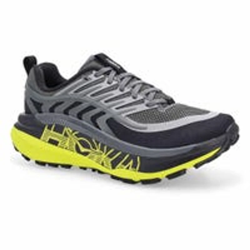 Men's Stinson 8 Performance Sneaker - Black/Hoka C