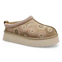 Pantoufle  plateforme TAZZ SUN STITCH, graine de