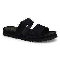 Women's Golden Gaze Slide Sandal - Black