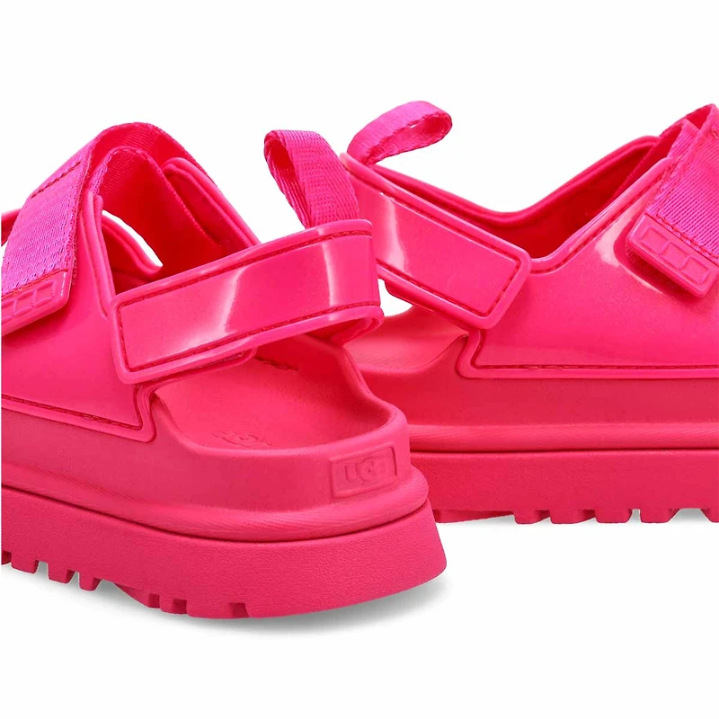 Girls' GoldenGlow Platform Sandal - Pink Jade