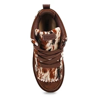 Women's Lowmel Western Lace-Up Sneaker - Burnt Ced