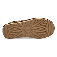 Lds Tasman Spotted Sheepskin Slipper - Chestnut