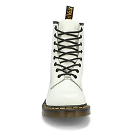Bottes 8 œillets 1460, cuir lisse, noir, femmes