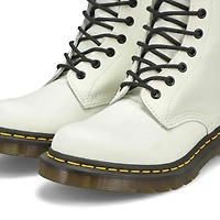 Bottes 8 œillets 1460, cuir lisse, noir, femmes