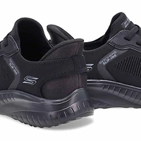 Men's Bobs Sport Squad Wide Slip-Ins Sneaker - Bla