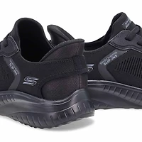 Men's Bobs Sport Squad Wide Slip-Ins Sneaker - Bla