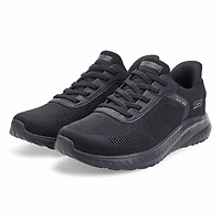 Men's Bobs Sport Squad Wide Slip-Ins Sneaker - Bla