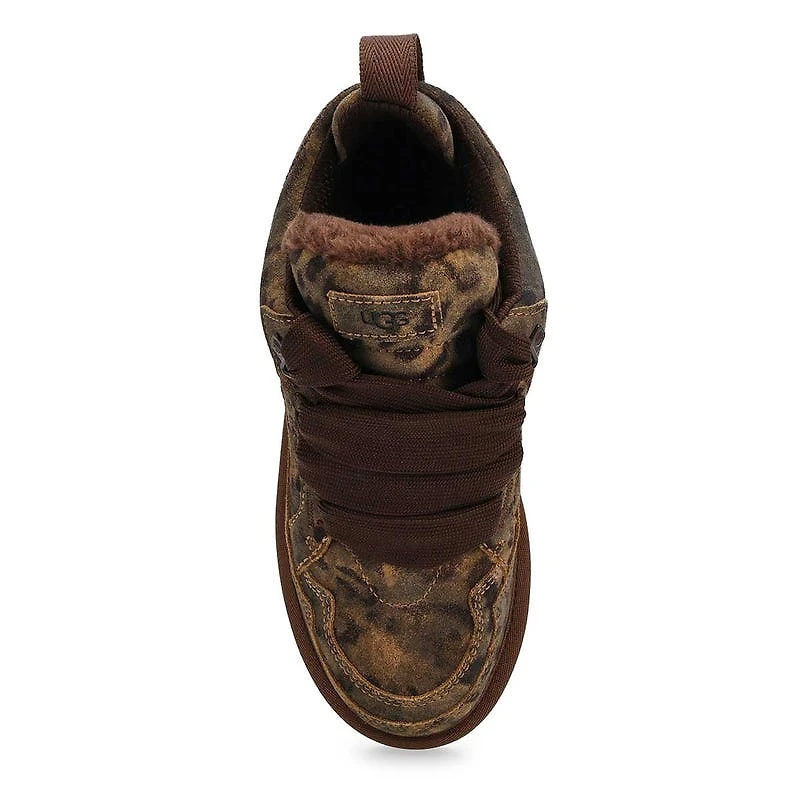 Women's Lowmel Spotted Lace-Up Sneaker - Chestnut