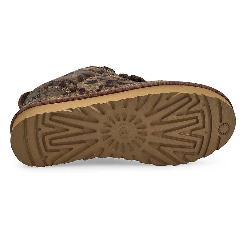 Women's Lowmel Spotted Lace-Up Sneaker - Chestnut