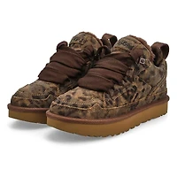 Women's Lowmel Spotted Lace-Up Sneaker - Chestnut