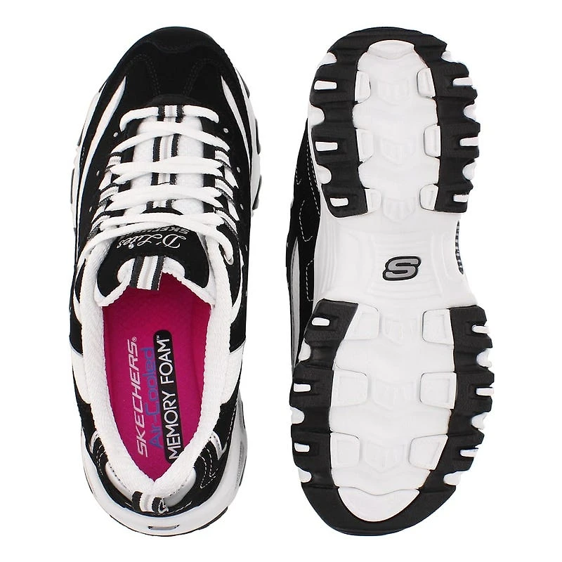 Espadrilles D'LITES BIGGEST FAN, noir/blanc, femme