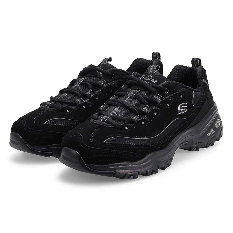 Women's D'LITES BIGGEST  FAN black/white sneakers