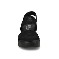 Women's Cali Day Casual Sandal - Black/Black