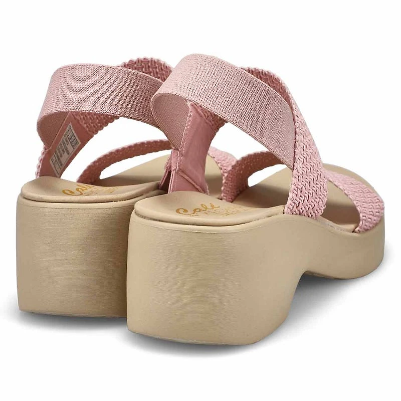 Women's Cali Day Casual Sandal - Black/Black