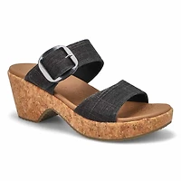 Women's Brystol Wedge Sandal - Black