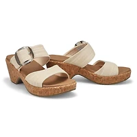 Women's Brystol Wedge Sandal - Natural
