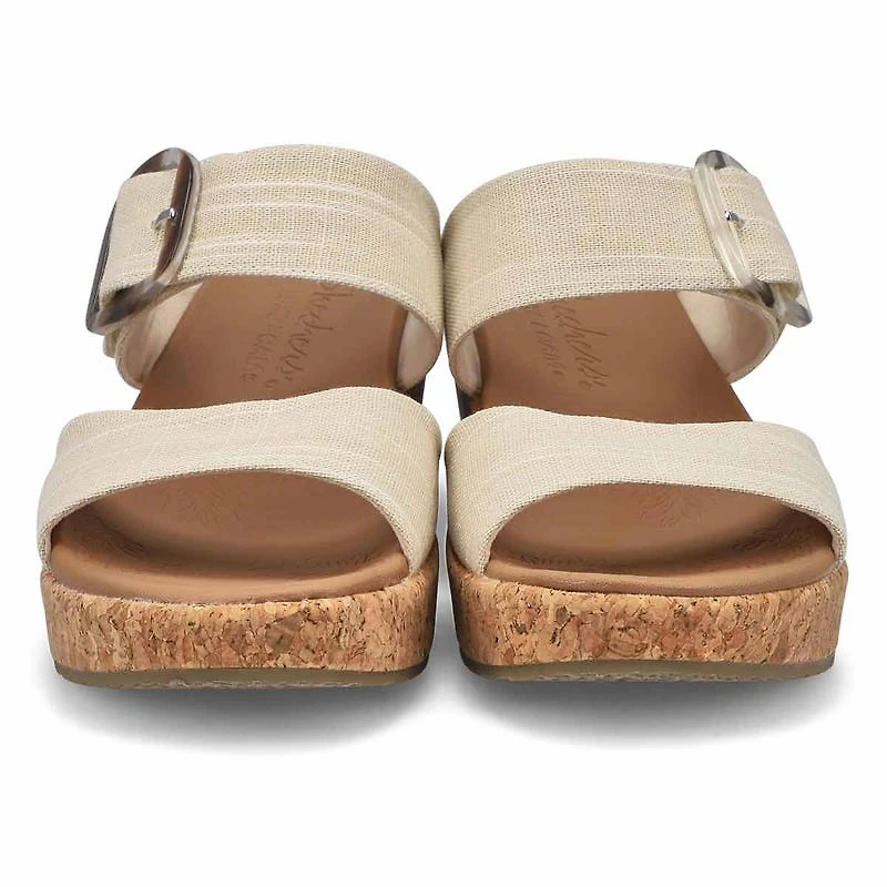 Women's Brystol Wedge Sandal - Natural